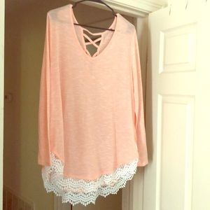 Long sleeve thin sweater